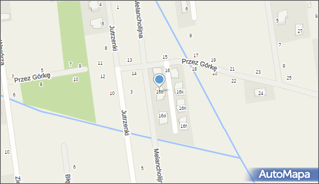 Łoziska, Przez Górkę, 16b, mapa Łoziska