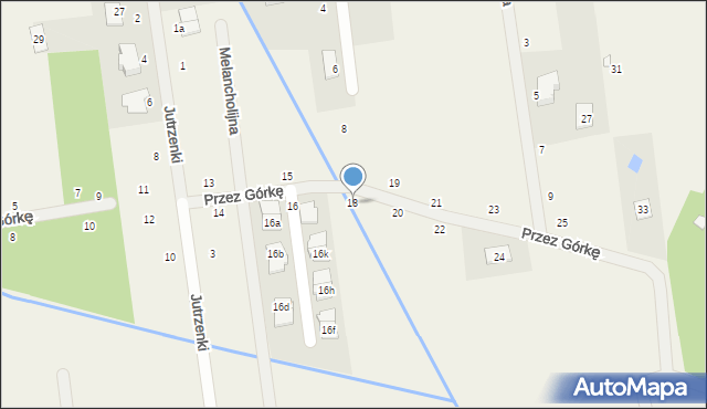 Łoziska, Przez Górkę, 18, mapa Łoziska