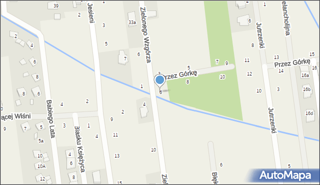 Łoziska, Przez Górkę, 6, mapa Łoziska
