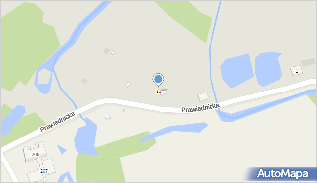 Lublin, Prawiednicka, 1a, mapa Lublina