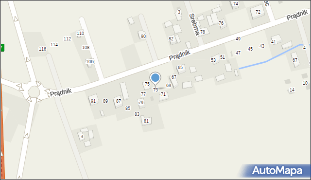 Łuczyce, Prądnik, 73, mapa Łuczyce