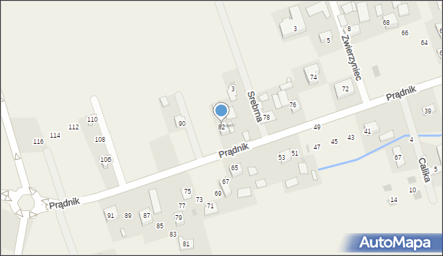 Łuczyce, Prądnik, 82, mapa Łuczyce