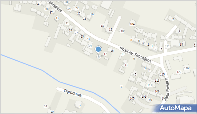 Ludźmierz, Przerwy-Tetmajera Kazimierza, 19, mapa Ludźmierz