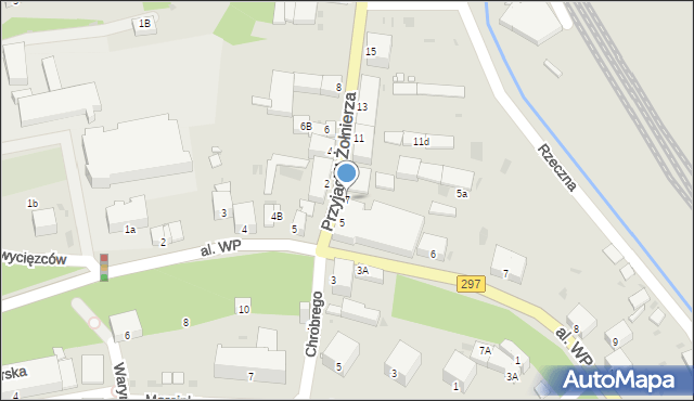 Lwówek Śląski, Przyjaciół Żołnierza, 7, mapa Lwówek Śląski