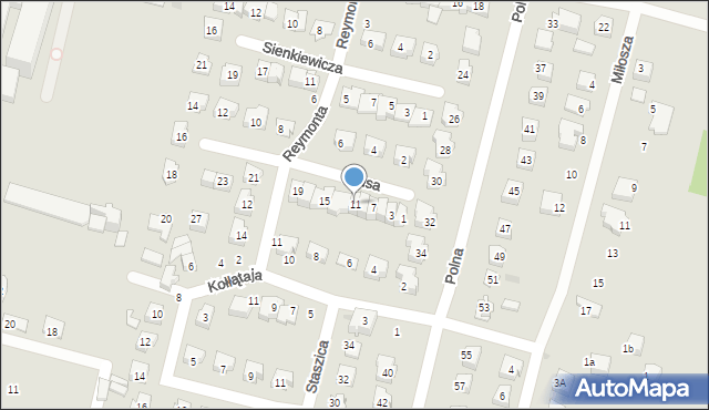 Maków Mazowiecki, Prusa Bolesława, 11, mapa Maków Mazowiecki