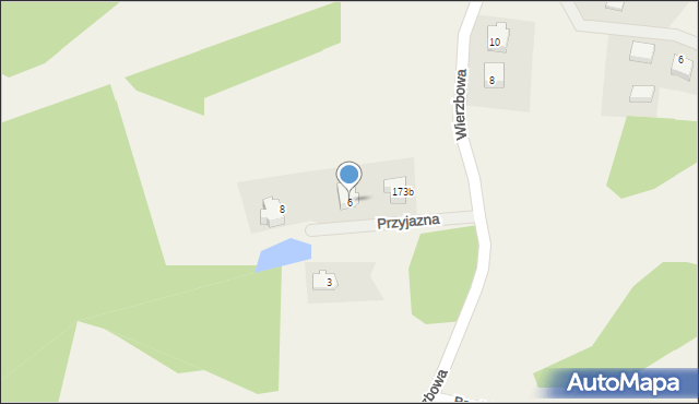 Maks, Przyjazna, 6, mapa Maks