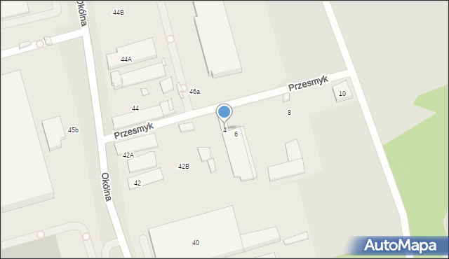 Marki, Przesmyk, 4, mapa Marki