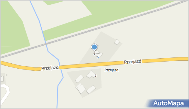 Mątyki, Przejazd, 4, mapa Mątyki