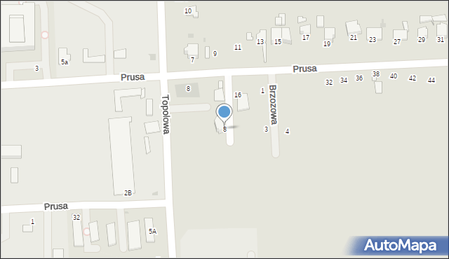 Miechów, Prusa Bolesława, 8, mapa Miechów