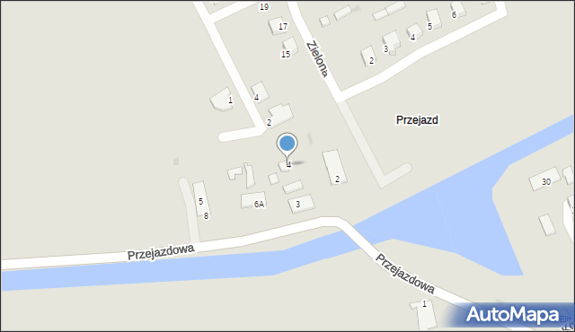 Miłomłyn, Przejazdowa, 4, mapa Miłomłyn