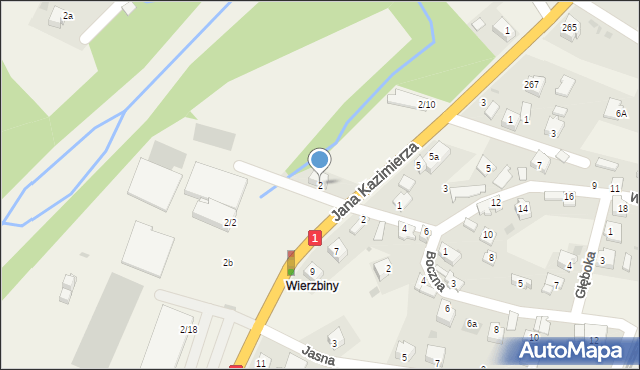 Milówka, Przemysłowa, 2, mapa Milówka