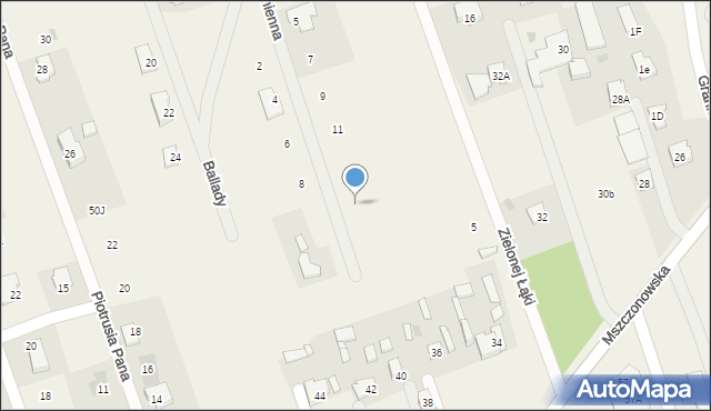 Nadarzyn, Promienna, 15, mapa Nadarzyn