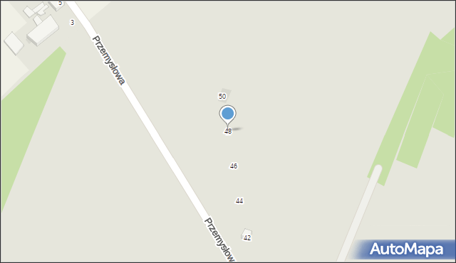 Nasielsk, Przemysłowa, 48, mapa Nasielsk