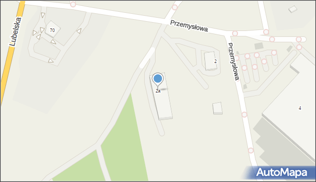 Niemce, Przemysłowa, 2a, mapa Niemce