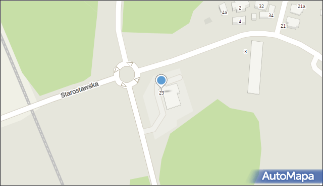 Nowa Sól, Przemysłowa, 23, mapa Nowa Sól