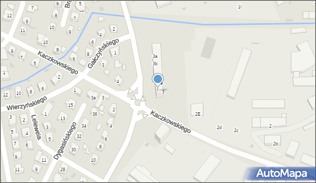 Nowa Sól, Przyszłości, 3e, mapa Nowa Sól