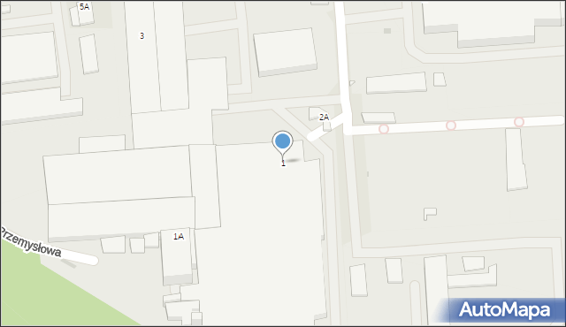 Nowy Dwór Mazowiecki, Przemysłowa, 1, mapa Nowy Dwór Mazowiecki