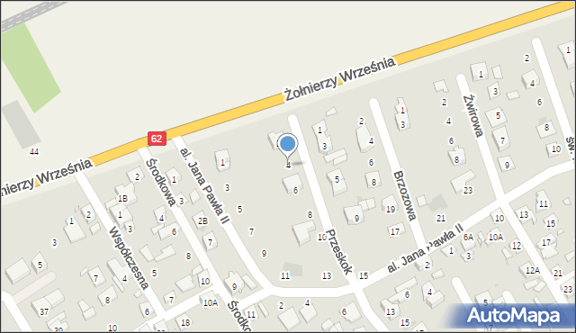 Nowy Dwór Mazowiecki, Przeskok, 4, mapa Nowy Dwór Mazowiecki