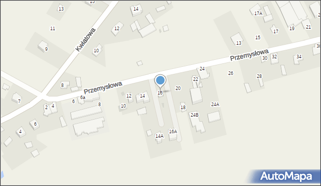 Nowy Krępiec, Przemysłowa, 16, mapa Nowy Krępiec