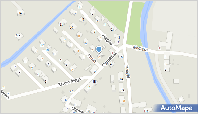 Nowy Staw, Prusa Bolesława, 2, mapa Nowy Staw