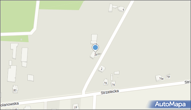 Odolanów, Przemysłowa, 1b, mapa Odolanów