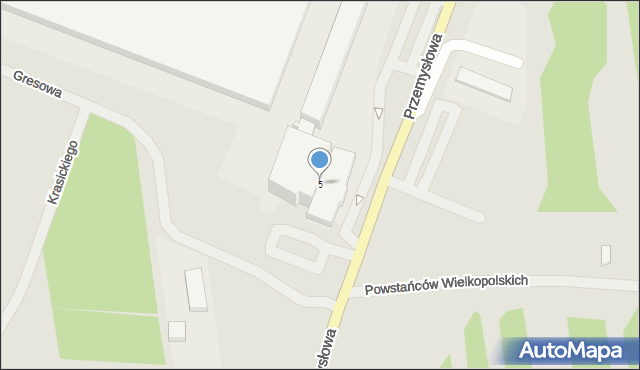 Opoczno, Przemysłowa, 5, mapa Opoczno