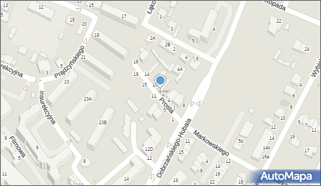 Ostrołęka, Prosta, 8, mapa Ostrołęka