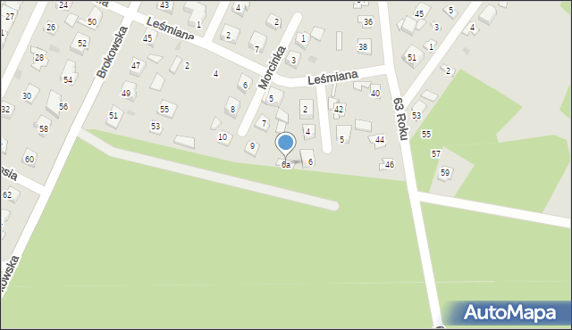 Ostrów Mazowiecka, Przerwy-Tetmajera Kazimierza, 6a, mapa Ostrów Mazowiecka