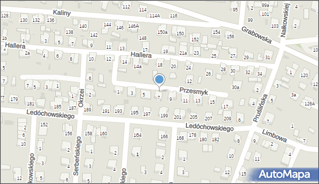 Ostrów Wielkopolski, Przesmyk, 4, mapa Ostrów Wielkopolski