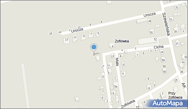 Ostrowiec Świętokrzyski, Prosta, 19, mapa Ostrowiec Świętokrzyski