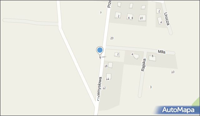 Ostrowite, Przemysłowa, 5, mapa Ostrowite