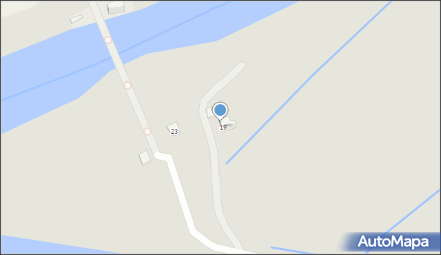 Oświęcim, Przysiółek Mańki, 19, mapa Oświęcimia