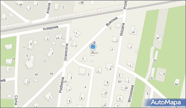 Otrębusy, Przejazdowa, 7, mapa Otrębusy