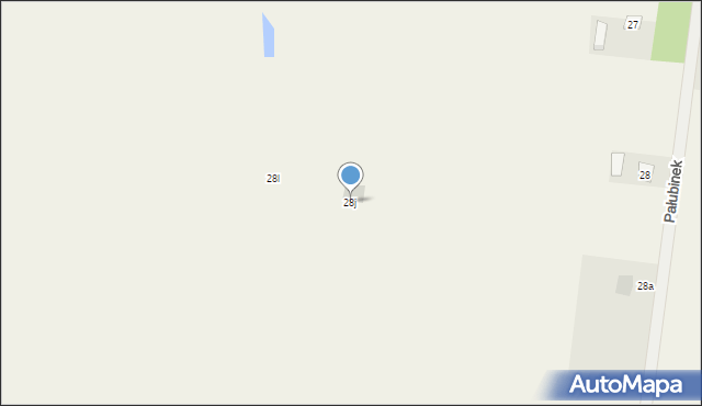 Pałubinek, Prosta, 15, mapa Pałubinek