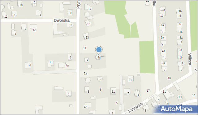 Pasek, Prymasa Tysiąclecia, 9a, mapa Pasek