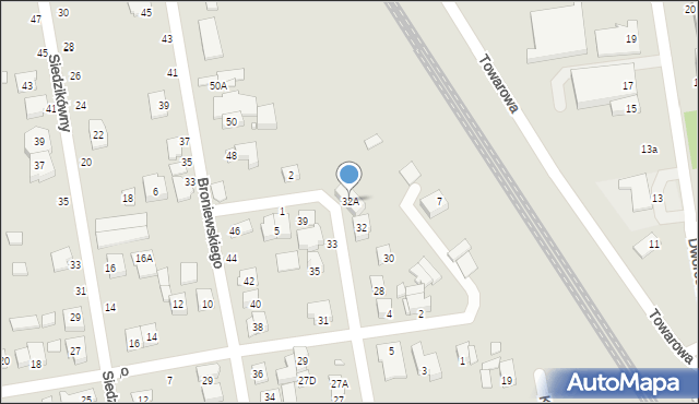 Piaseczno, Przerwy-Tetmajera Kazimierza, 32A, mapa Piaseczno