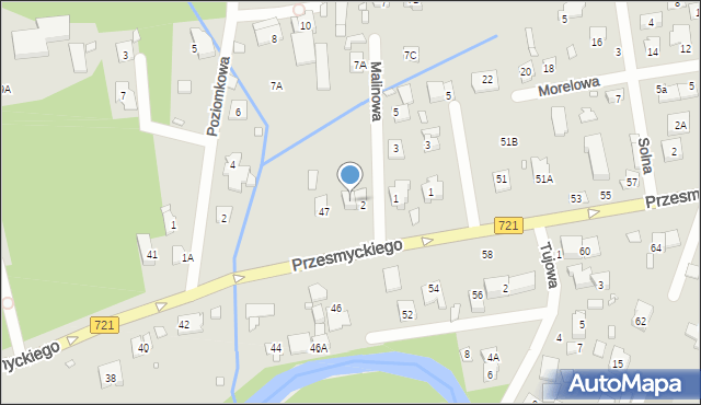 Piaseczno, Przesmyckiego, 49, mapa Piaseczno