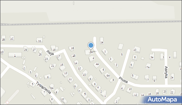 Piechowice, Prusa Bolesława, 2A, mapa Piechowice