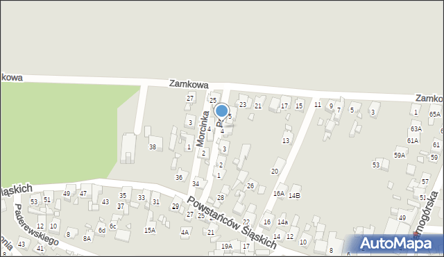 Piekary Śląskie, Prusa Bolesława, 4, mapa Piekary Śląskie