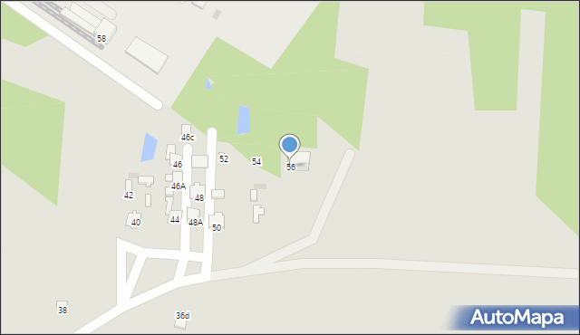 Pilawa, Przemysłowa, 56, mapa Pilawa