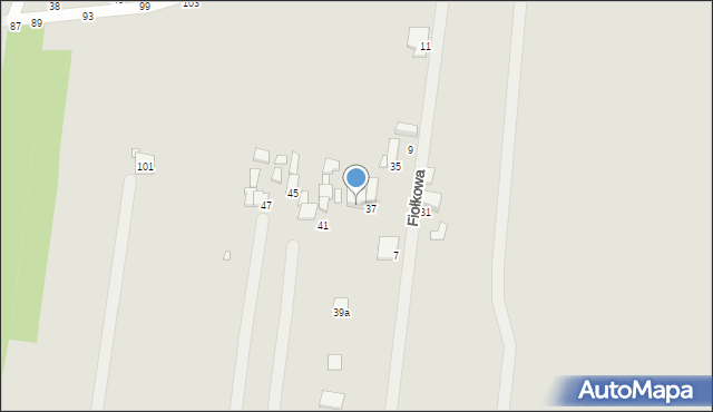 Piotrków Trybunalski, Prosta, 39b, mapa Piotrków Trybunalski