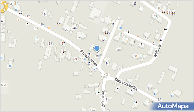 Piotrków Trybunalski, Przedborska, 30, mapa Piotrków Trybunalski