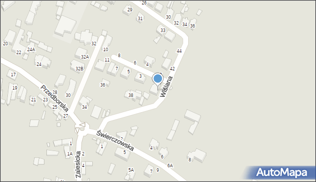 Piotrków Trybunalski, Przedborska, 40, mapa Piotrków Trybunalski