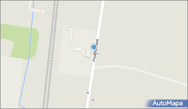 Piotrków Trybunalski, Przemysłowa, 53, mapa Piotrków Trybunalski