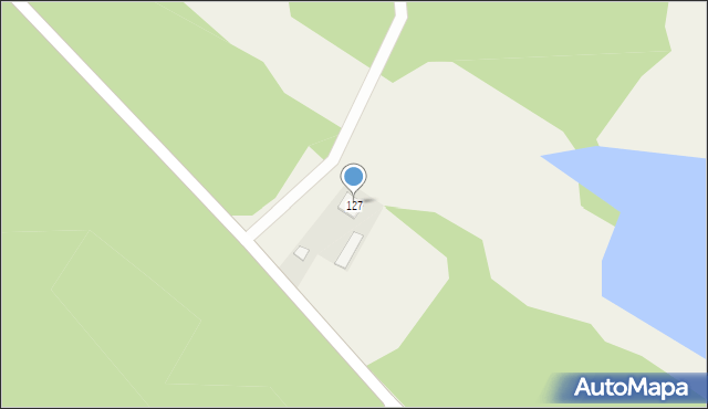 Płaska, Prądzyńskiego Ignacego, gen., 127, mapa Płaska