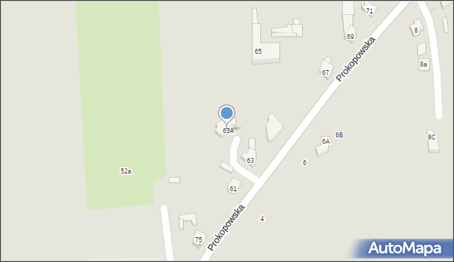 Pleszew, Prokopowska, 63A, mapa Pleszew