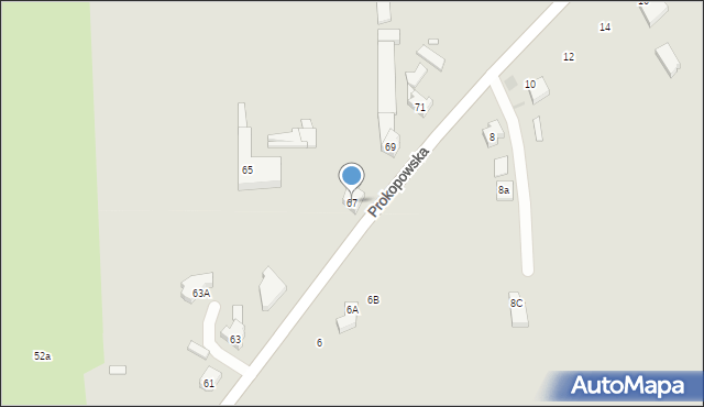 Pleszew, Prokopowska, 67, mapa Pleszew