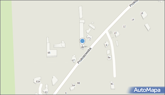Pleszew, Prokopowska, 69, mapa Pleszew