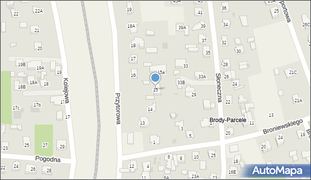 Pomiechówek, Przytorowa, 15, mapa Pomiechówek