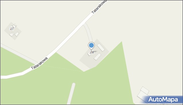 Prądocin, Prądocin, 108, mapa Prądocin